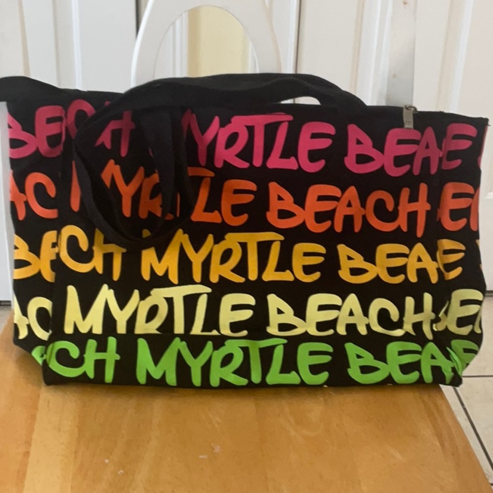 Myrtle Beach Multicolor Graphic Tote - Picture 3 of 3